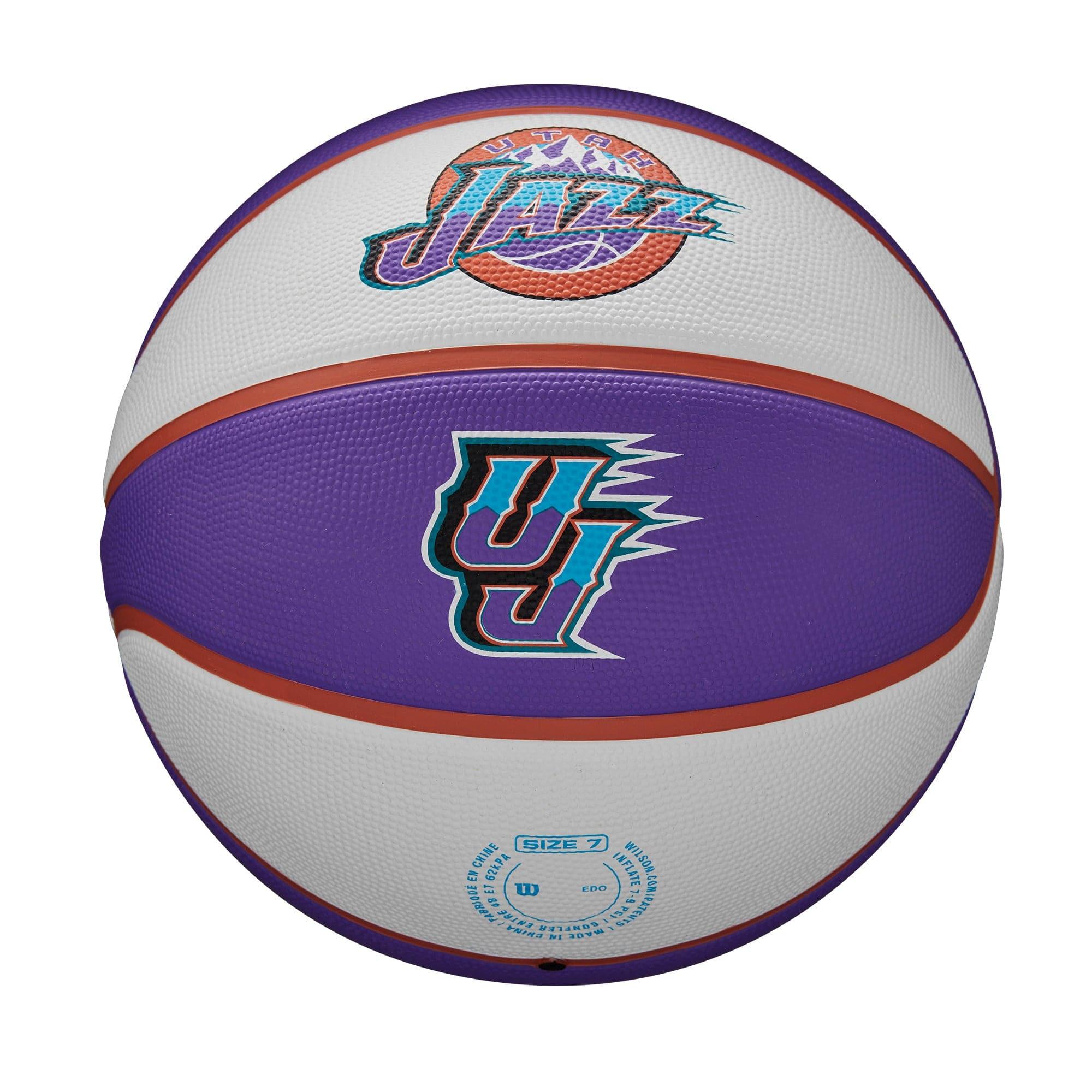 Utah Jazz Wilson NBA 22-23 City Edition All Surface Basketball Ball