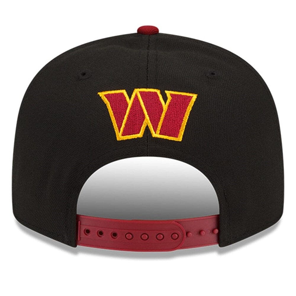 Washington Commanders New Era NFL 2022 Draft On-Stage 9FIFTY Snapback Hat - Black