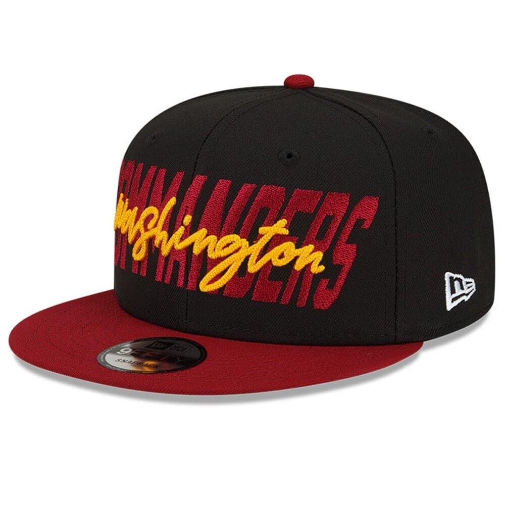 Washington Commanders New Era NFL 2022 Draft On-Stage 9FIFTY Snapback Hat - Black