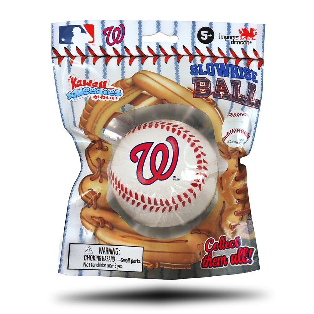 Washington Nationals MLB Scented Indoor Soft Slow Rise Full Size Baseball