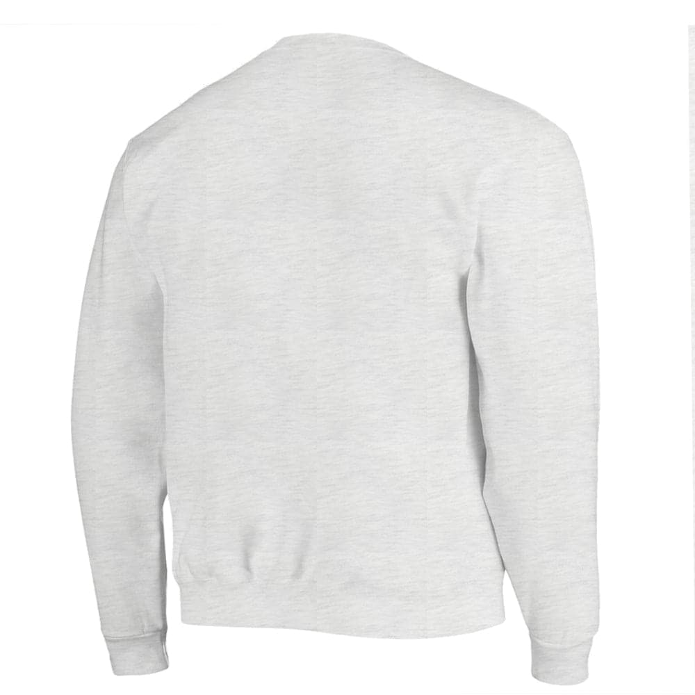 Miami Marlins Majestic MLB Throwback Arch Vintage Crew Jumper - White Marle