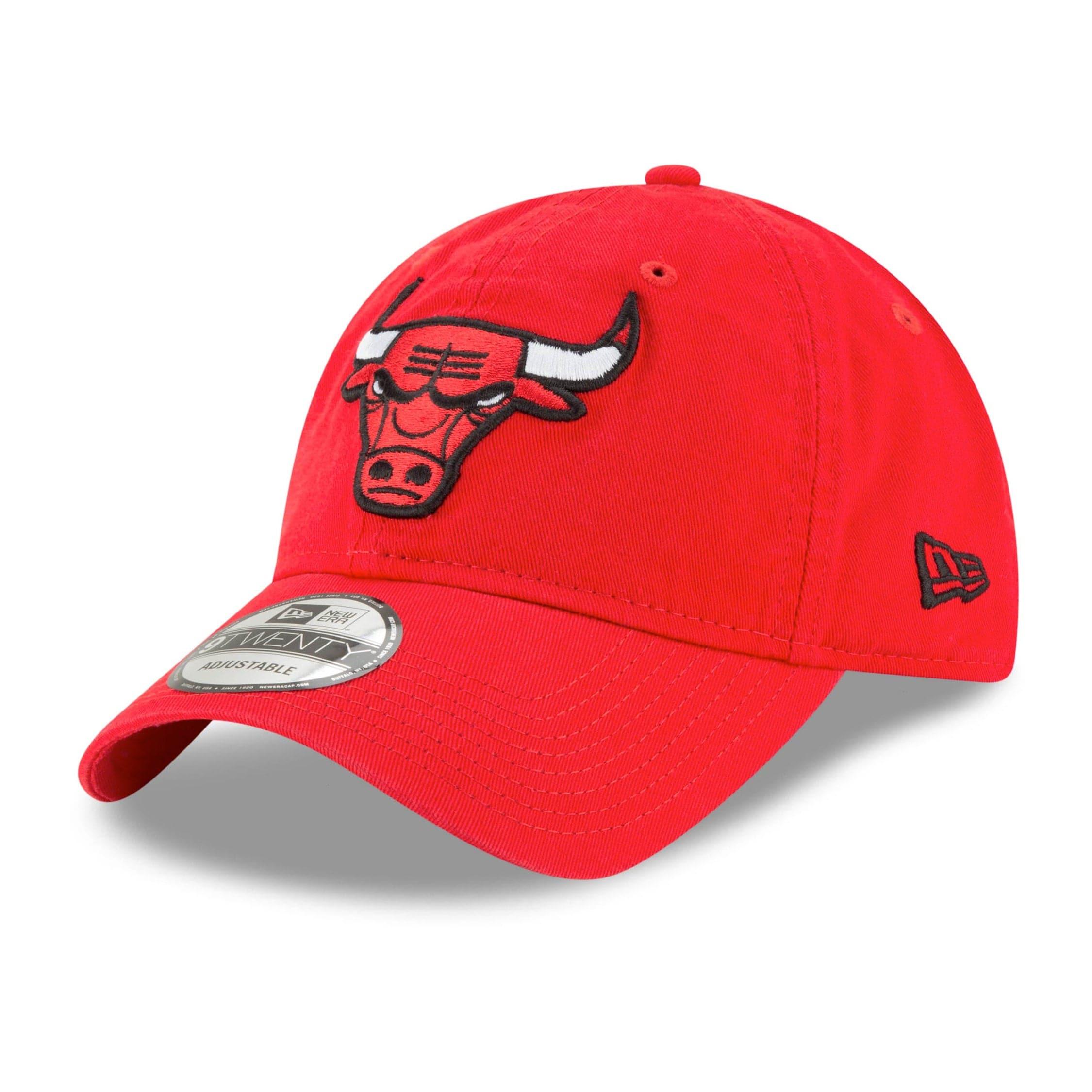 Youths Chicago Bulls New Era NBA Team 9TWENTY Curved Hat - Red