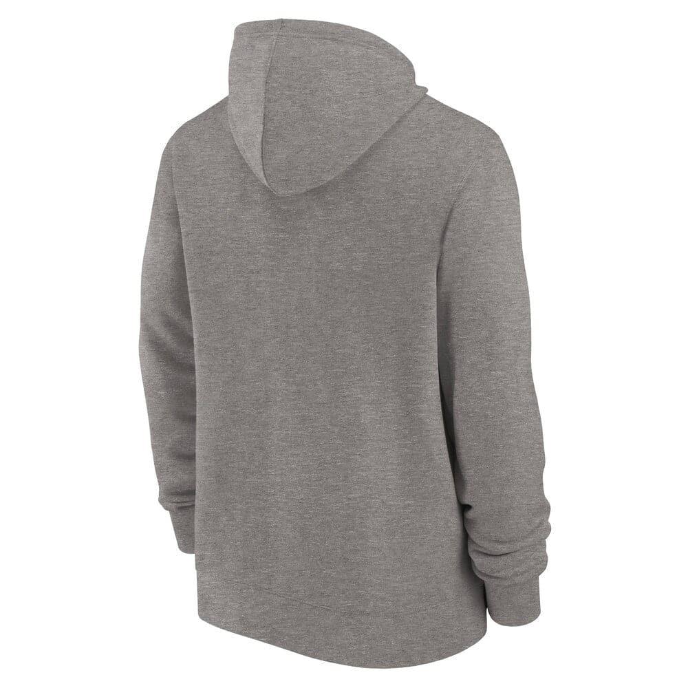 Green Bay Packers Nike NFL Historic Full Zip Fleece Hoodie Jumper - Grey