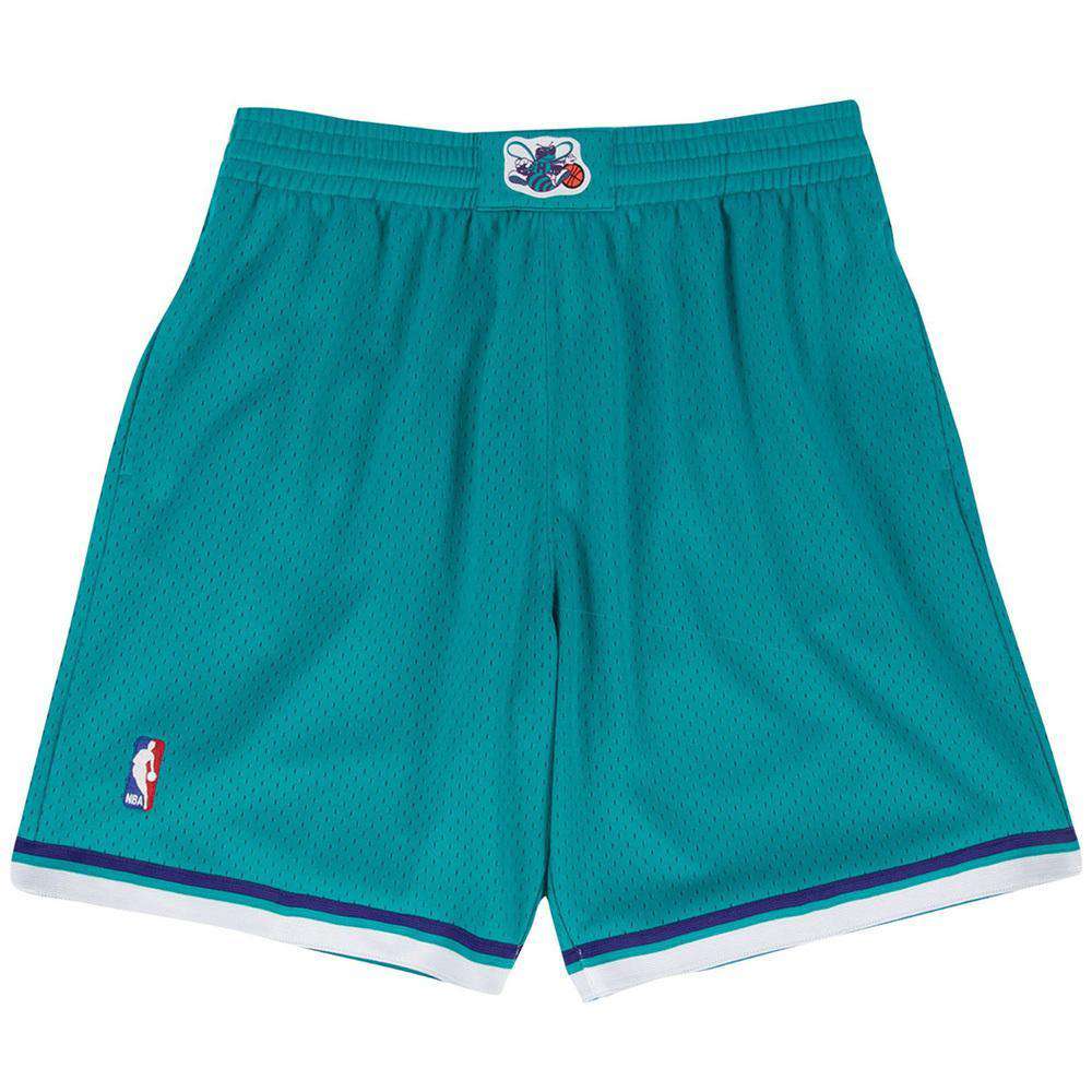Charlotte Hornets Mitchell & Ness NBA Swingman Shorts - Teal
