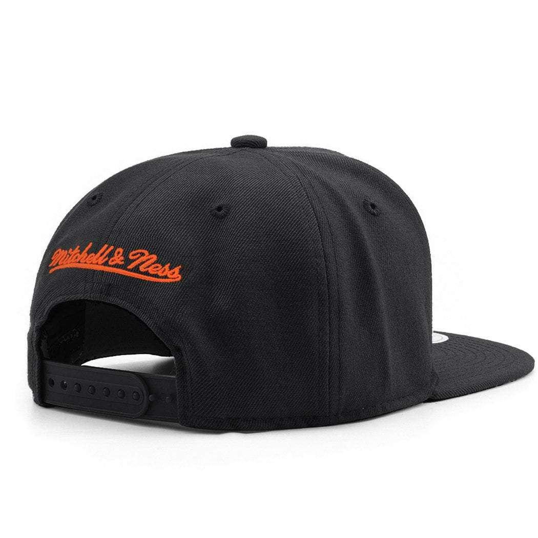 Anaheim Ducks Mitchell & Ness NHL Team Snapback Hat - Black