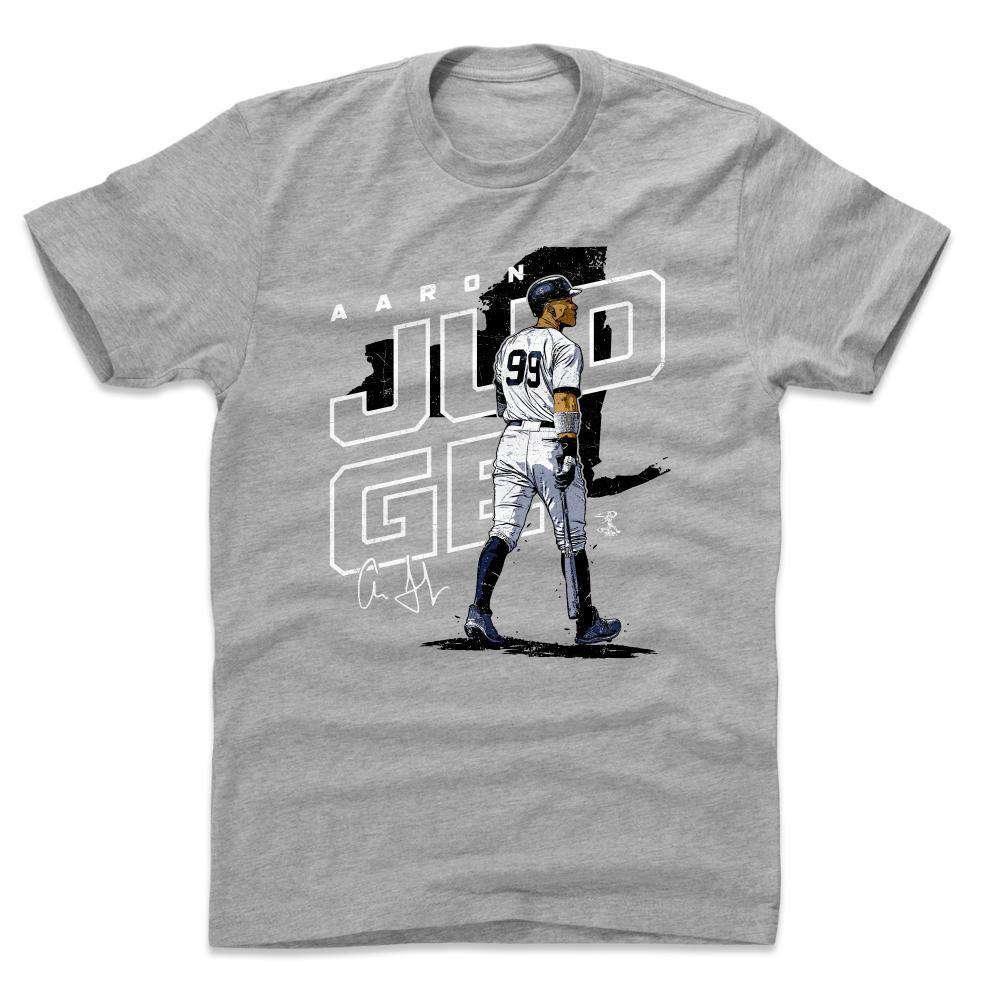 500 Level T-Shirts Aaron Judge New York Yankees 500 Level MLB Player T-Shirt - Gray