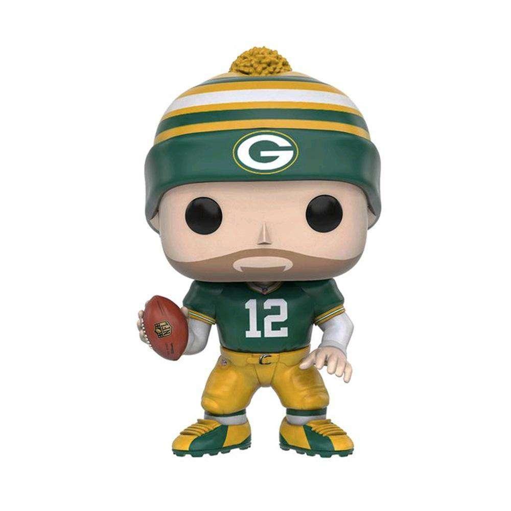 Funko Figures Aaron Rodgers Green Bay Packers NFL Funko Pop Vinyl 3.75" Figure - Green