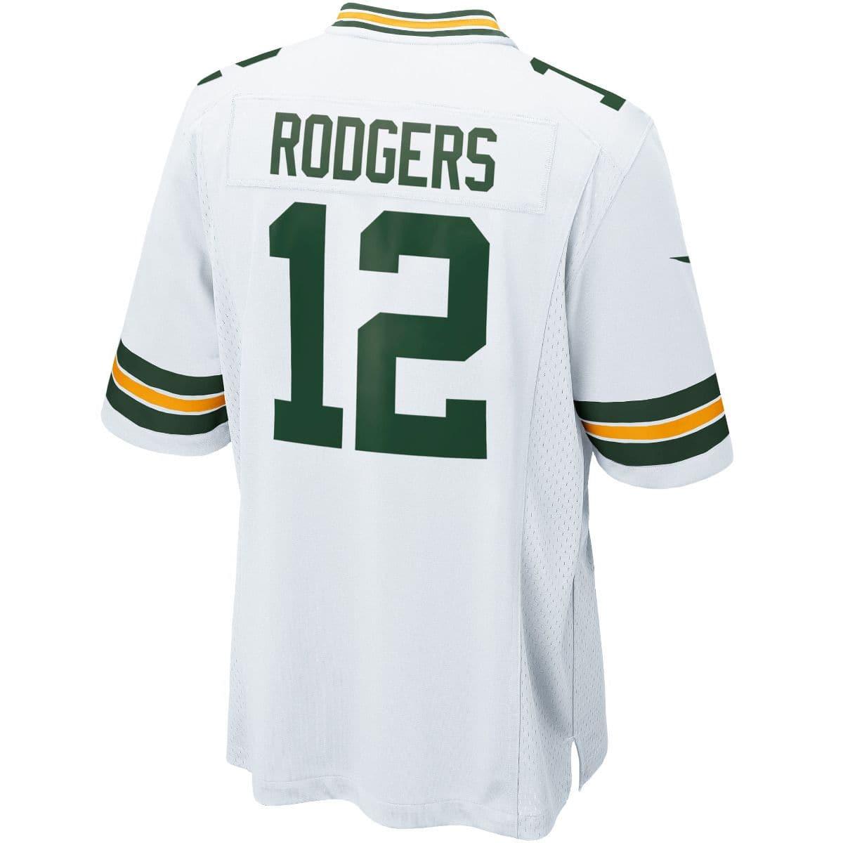 Nike Jerseys Aaron Rodgers Green Bay Packers Nike NFL Game Jersey - White