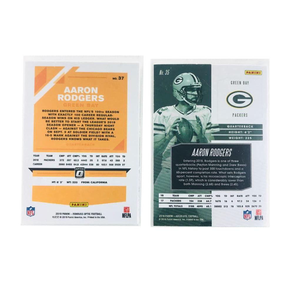 Panini Cards Aaron Rodgers Green Bay Packers Panini NFL 2 Premium Base Card Set