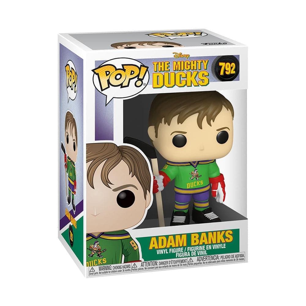 Funko Figures Adam Banks Mighty Ducks Movie Funko Pop 3.75" Figure - Green
