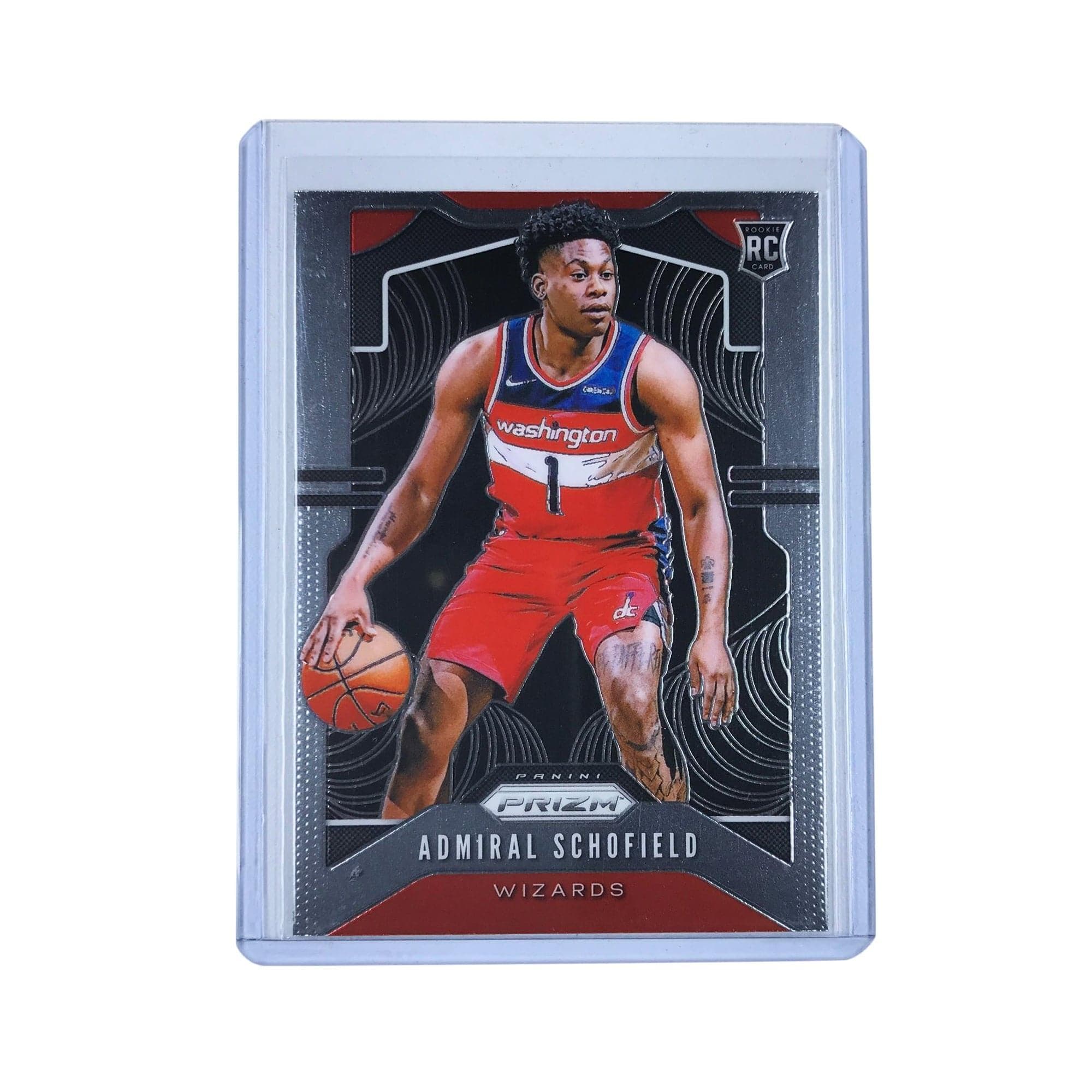 Panini Cards Admiral Schofield Washington Wizards 2019-20 Panini Prizm NBA Rookie Base Card