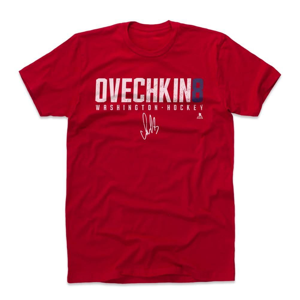 500 Level T-Shirts Alex Ovechkin Washington Capitals 500 Level NHL Name T-Shirt - Red