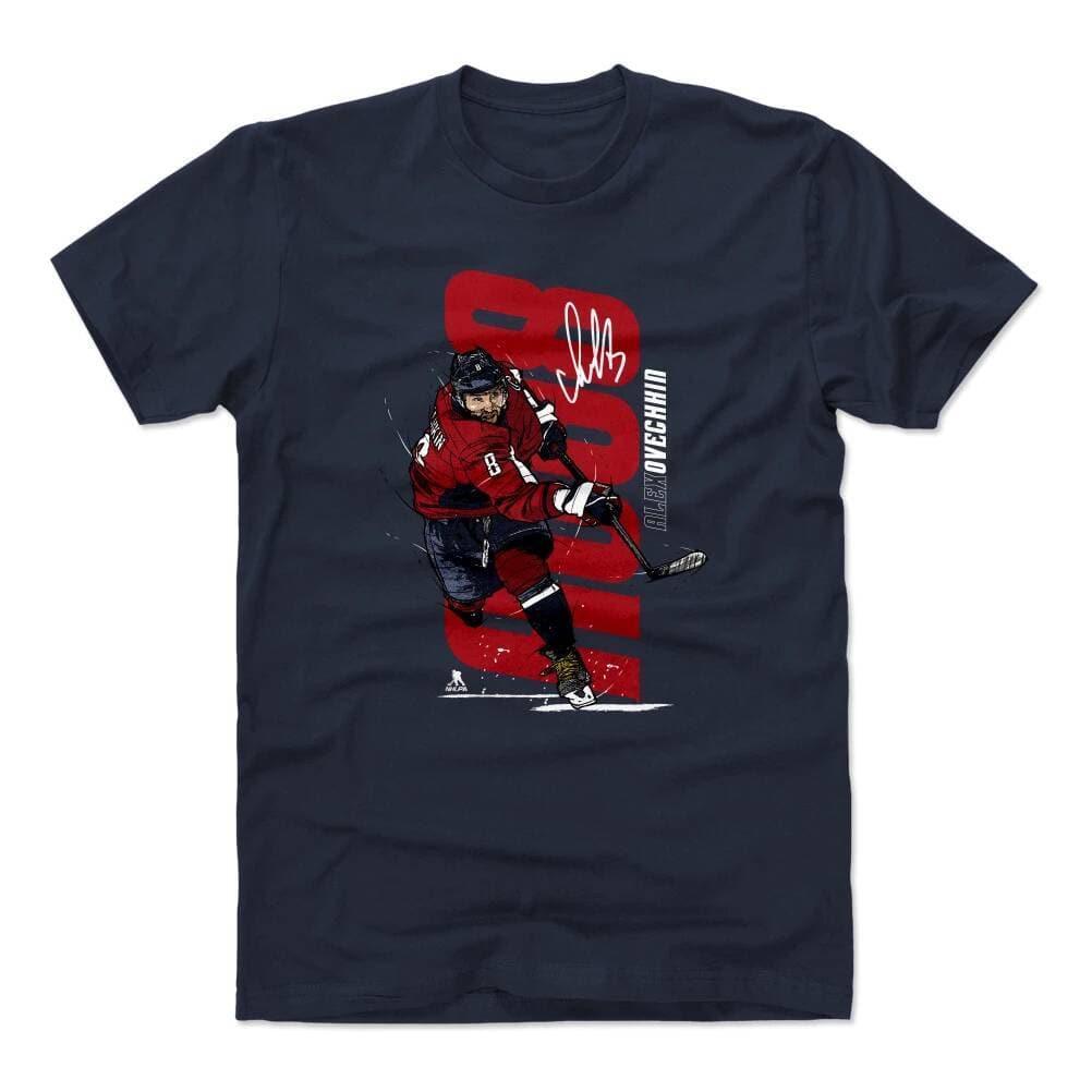 500 Level T-Shirts Alex Ovechkin Washington Capitals 500 Level NHL Vertical T-Shirt - Navy