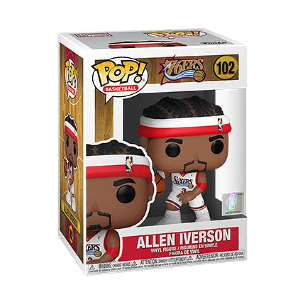 Funko Figures Allen Iverson Philadelphia 76ers Funko NBA Legends Pop 3.75" Figure - Home