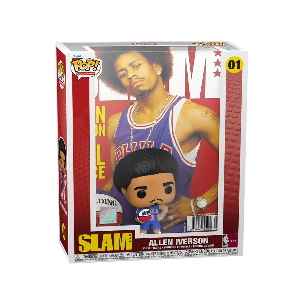 Funko Figures Allen Iverson Philadelphia 76ers Funko NBA Slam Magazine Pop Figure