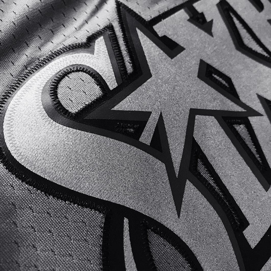 Mitchell And Ness Jerseys Allen Iverson Philadelphia 76ers Mitchell & Ness NBA Metal Works Swingman Jersey - Grey