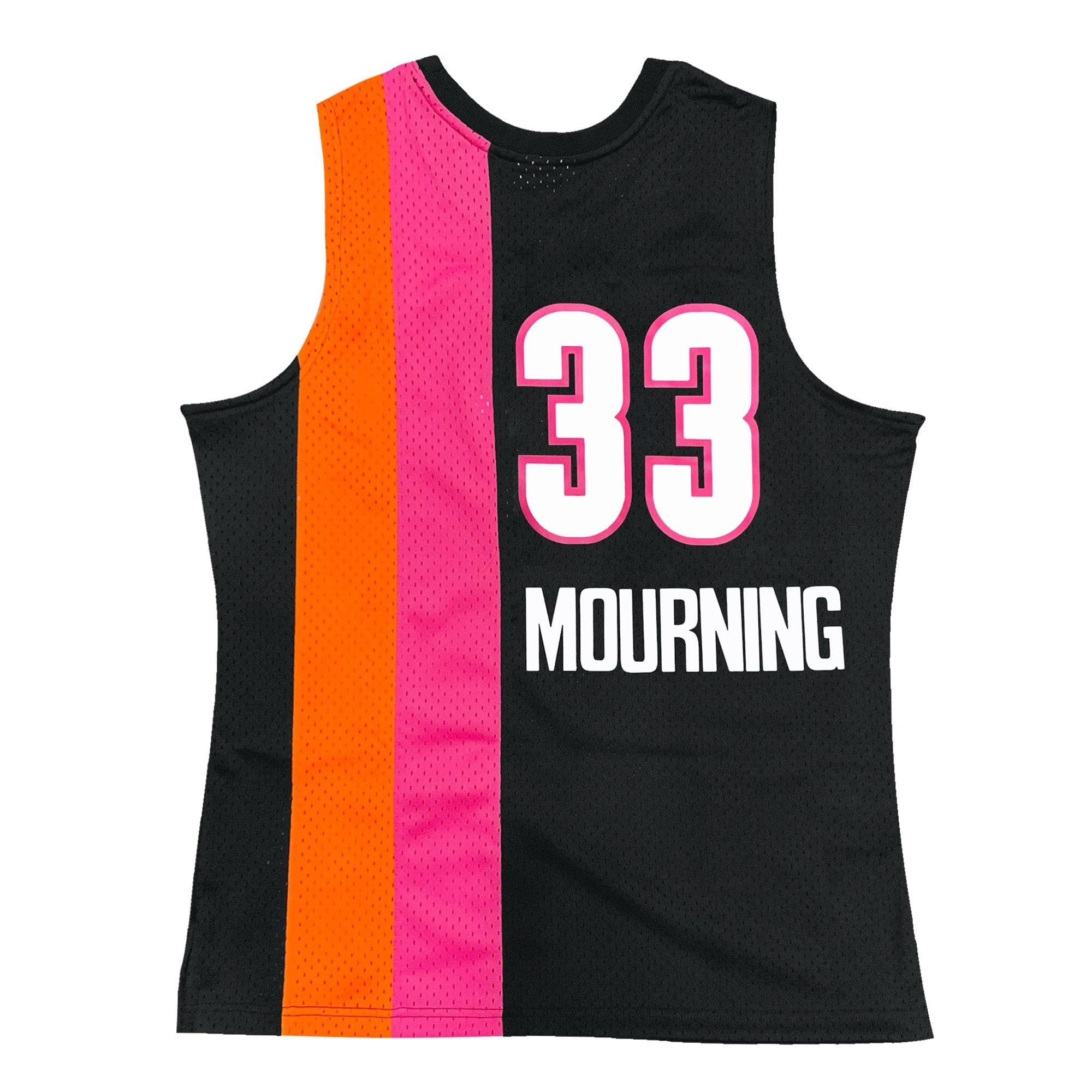 Mitchell And Ness Jerseys Alonzo Mourning Miami Heat Mitchell & Ness NBA 05-06 Swingman Jersey - Black