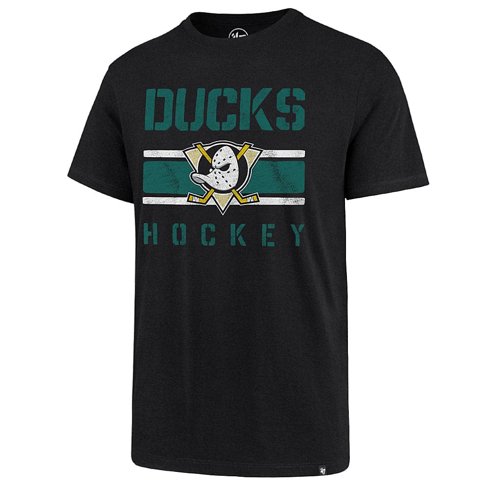 47 Brand T-Shirts Anaheim Ducks '47 NHL Team Echo T-Shirt - Black