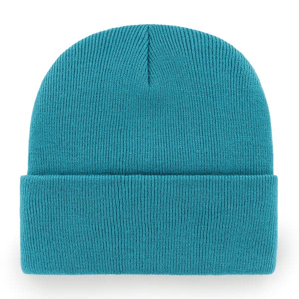 47 Brand Beanies Anaheim Mighty Ducks '47 NHL Haymaker Cuff Knit Beanie - Teal