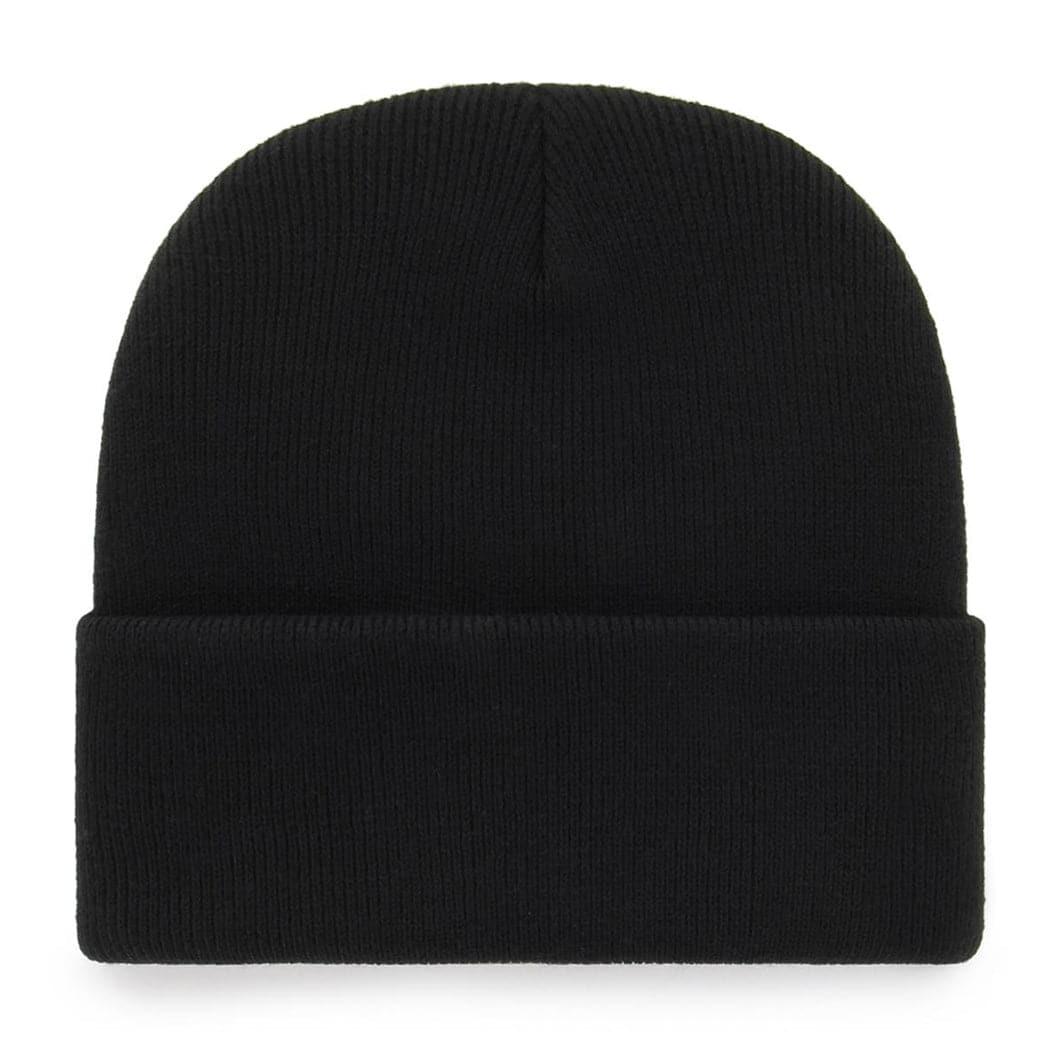 47 Brand Beanies Anaheim Mighty Ducks '47 NHL Haymaker Raised Cuff Knit Beanie - Black
