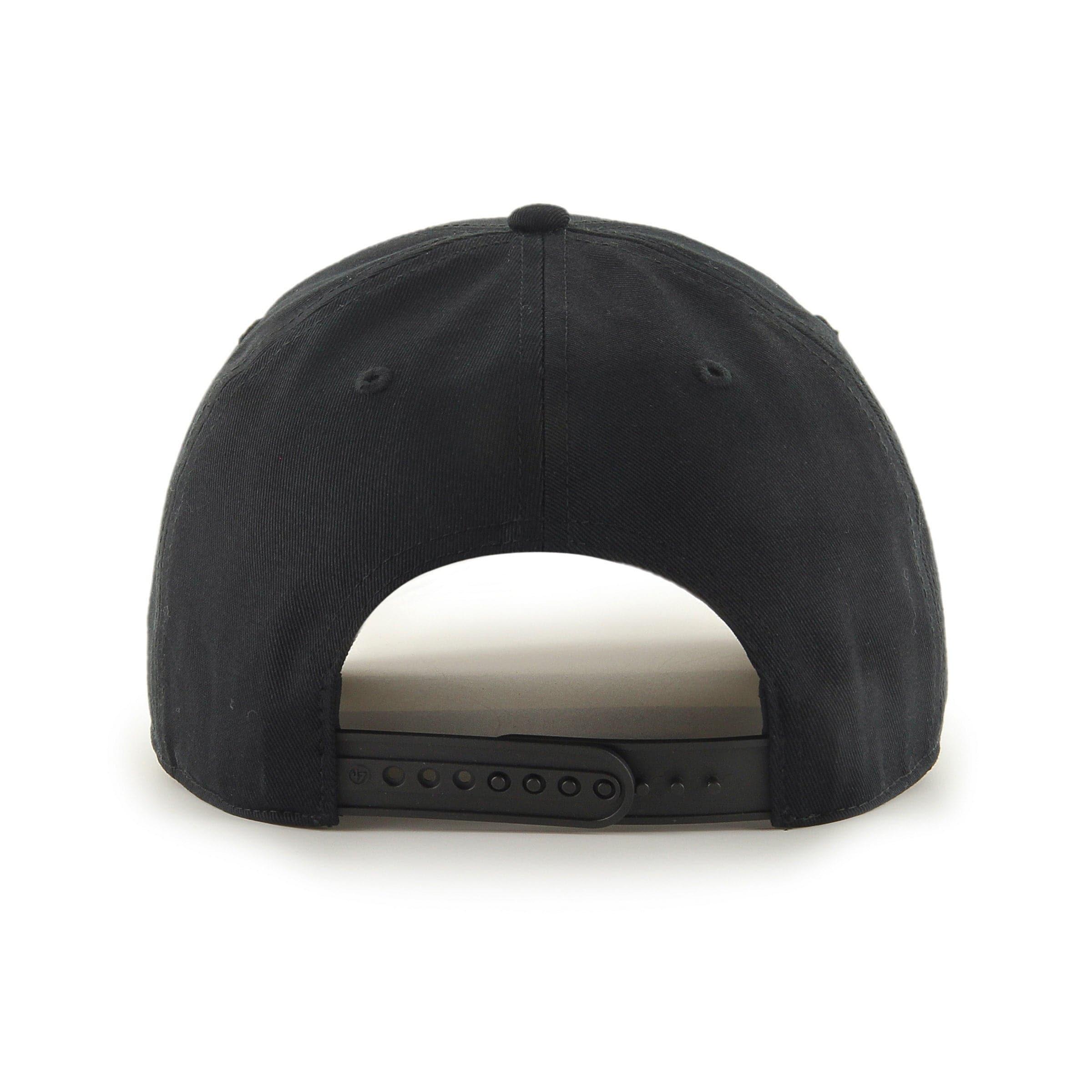 47 Brand Caps Anaheim Mighty Ducks '47 NHL Laurel MVP DP Pre-Curved Snapback Hat - Black