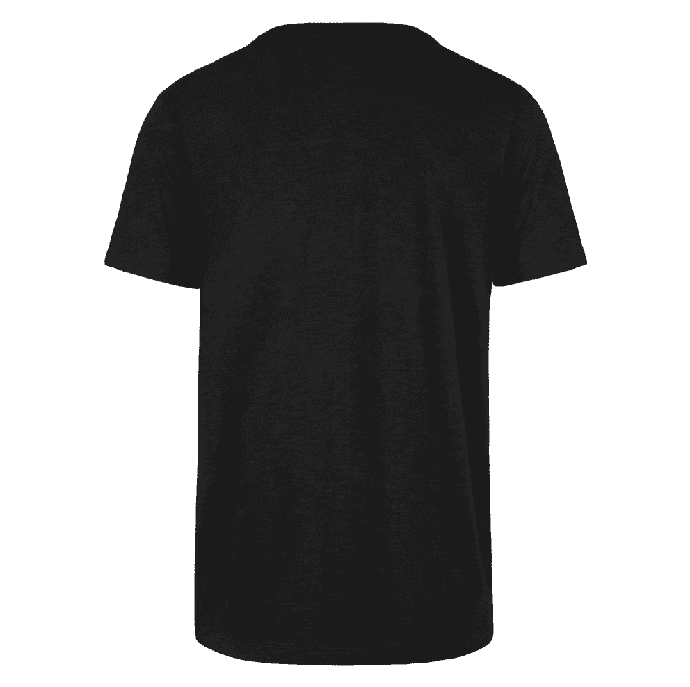 47 Brand T-Shirts Anaheim Mighty Ducks '47 NHL Wordmark Splitter T-Shirt - Black