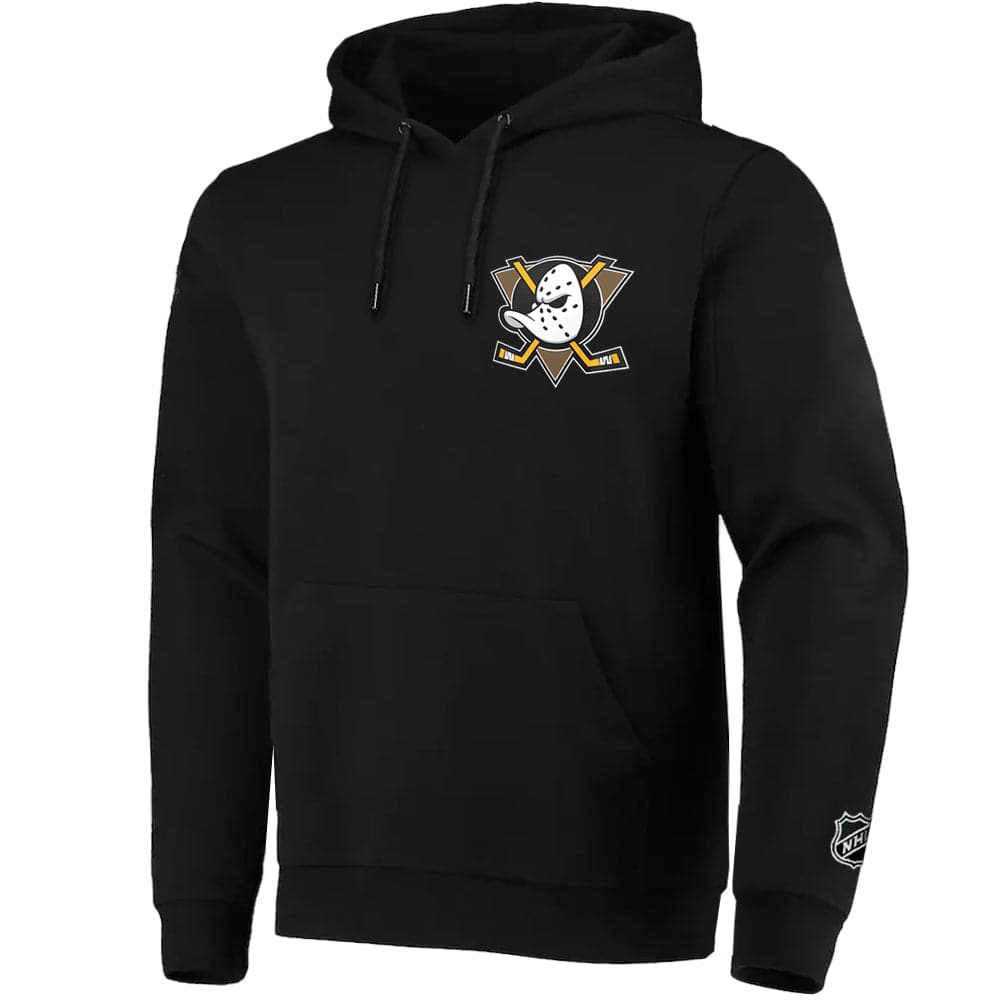 Majestic Athletic Jumpers Anaheim Mighty Ducks Majestic NHL Duke Hoodie Jumper - Black