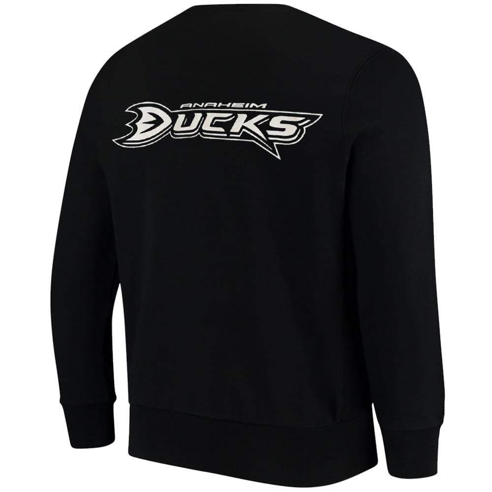 Majestic Athletic Jumpers Anaheim Mighty Ducks Majestic NHL Gamily Crew Jumper - Black