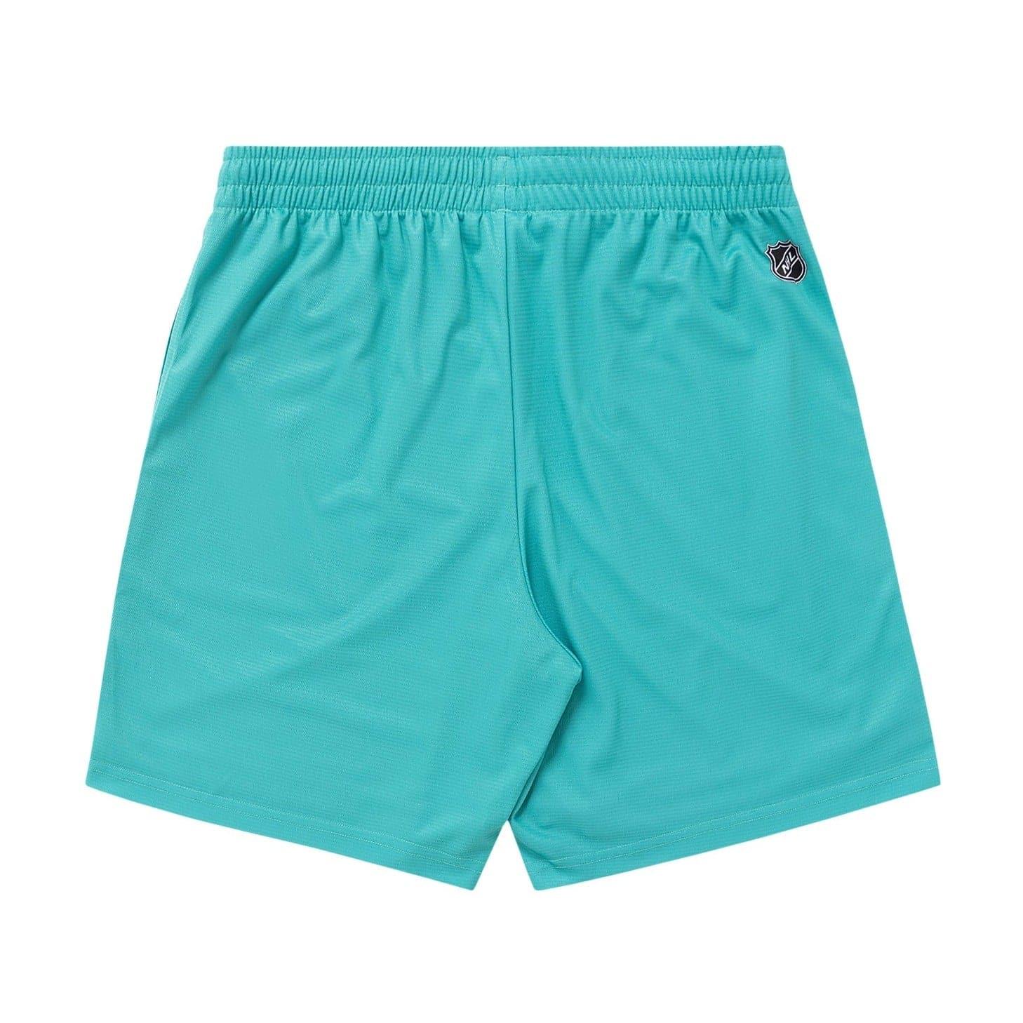 NHL Branded T-Shirts Anaheim Mighty Ducks NHL City Wordmark Mesh Shorts - Teal