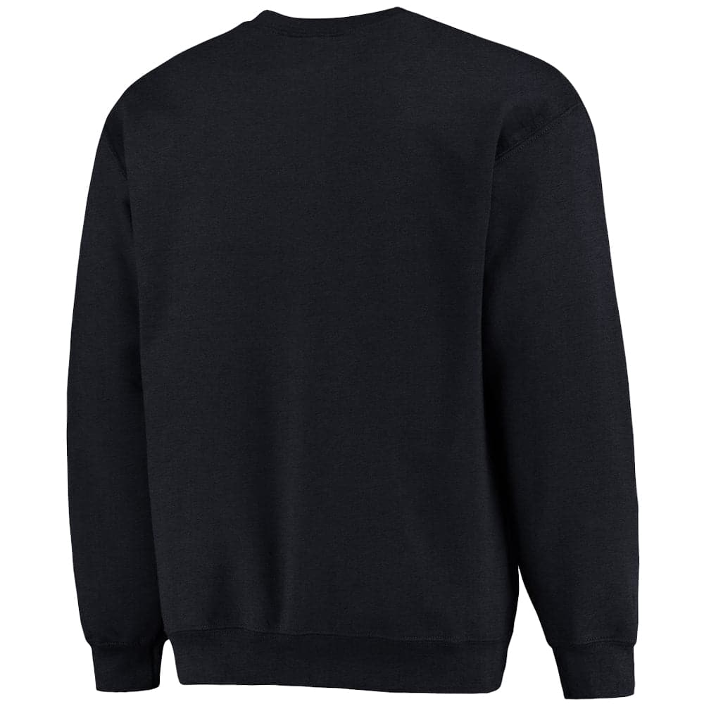 NHL Branded Jumpers Anaheim Mighty Ducks NHL Ice Player Graphic Crew Jumper - Faded Black