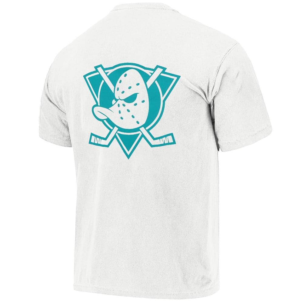 NHL Branded T-Shirts Anaheim Mighty Ducks NHL Jeaner Vintage T-Shirt - Vintage White