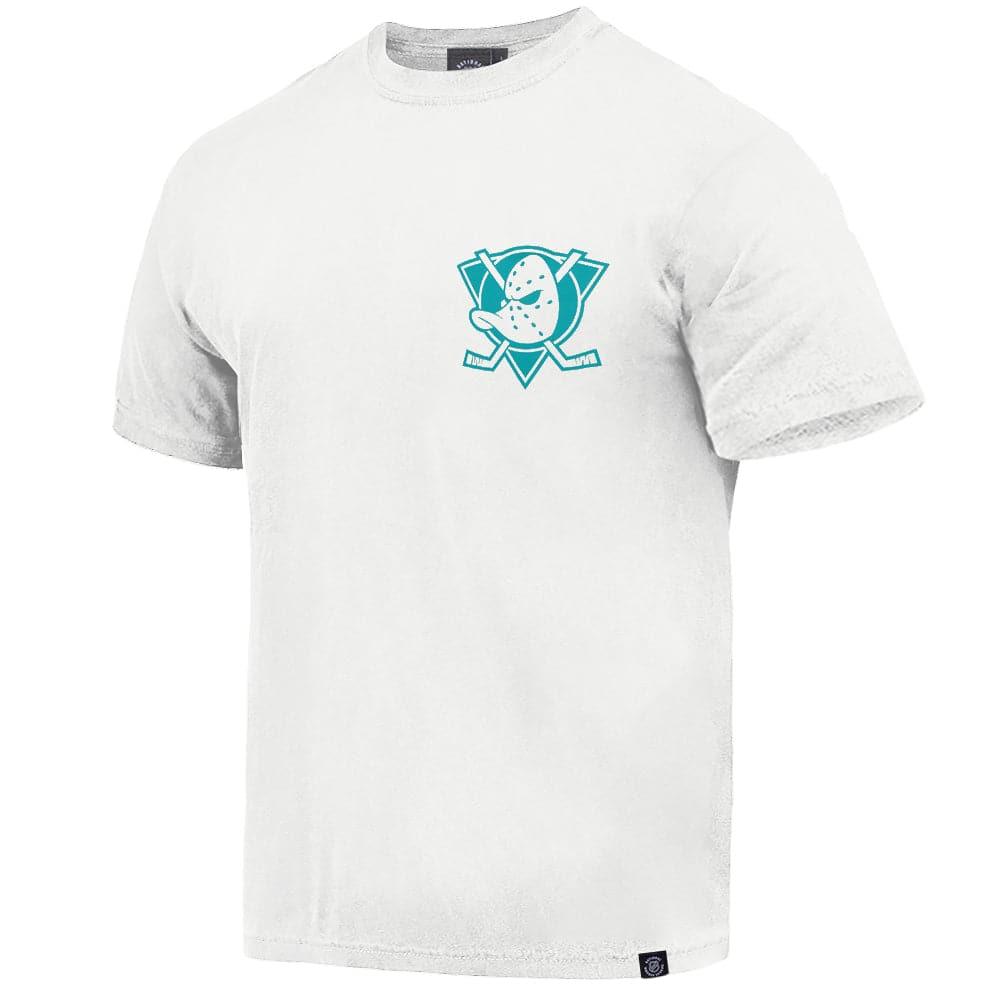 NHL Branded T-Shirts Anaheim Mighty Ducks NHL Jeaner Vintage T-Shirt - Vintage White