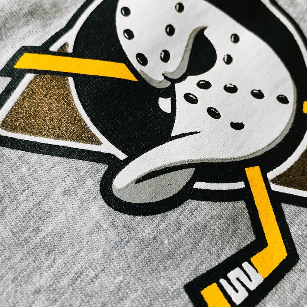 NHL Branded T-Shirts Anaheim Mighty Ducks NHL Pattison T-Shirt - Grey Marle