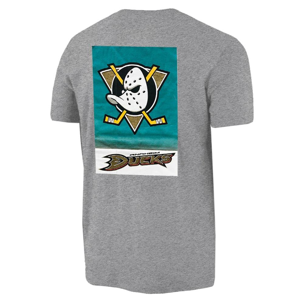 NHL Branded T-Shirts Anaheim Mighty Ducks NHL Pattison T-Shirt - Grey Marle