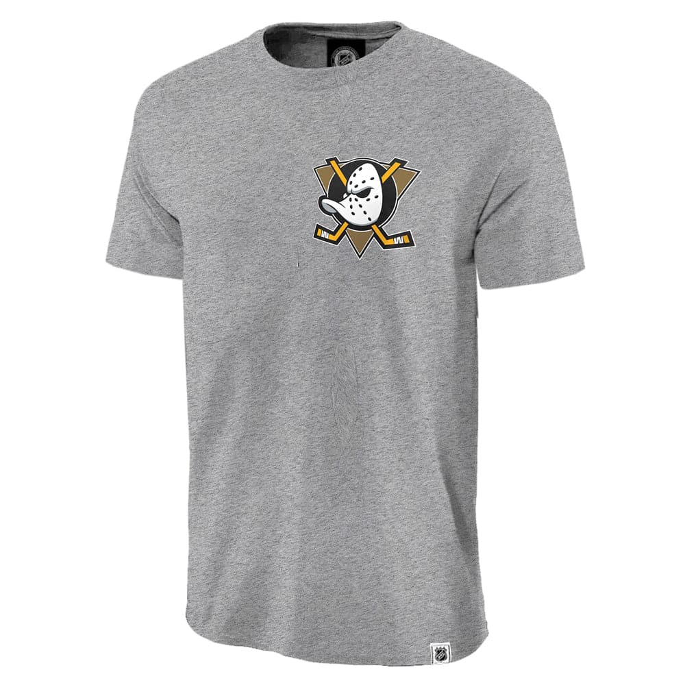 NHL Branded T-Shirts Anaheim Mighty Ducks NHL Pattison T-Shirt - Grey Marle