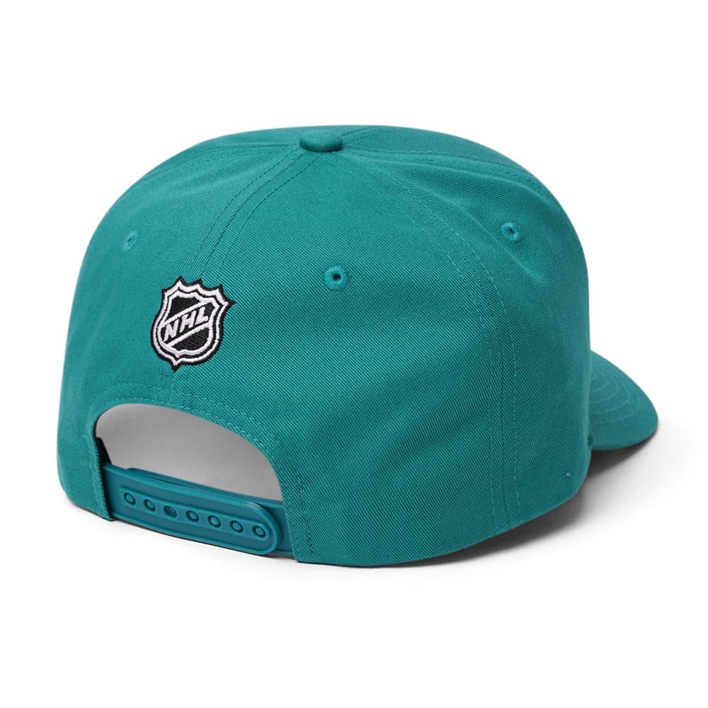 NHL Branded Caps Anaheim Mighty Ducks NHL Sport Arch Pro Crown Snapback Hat - Teal