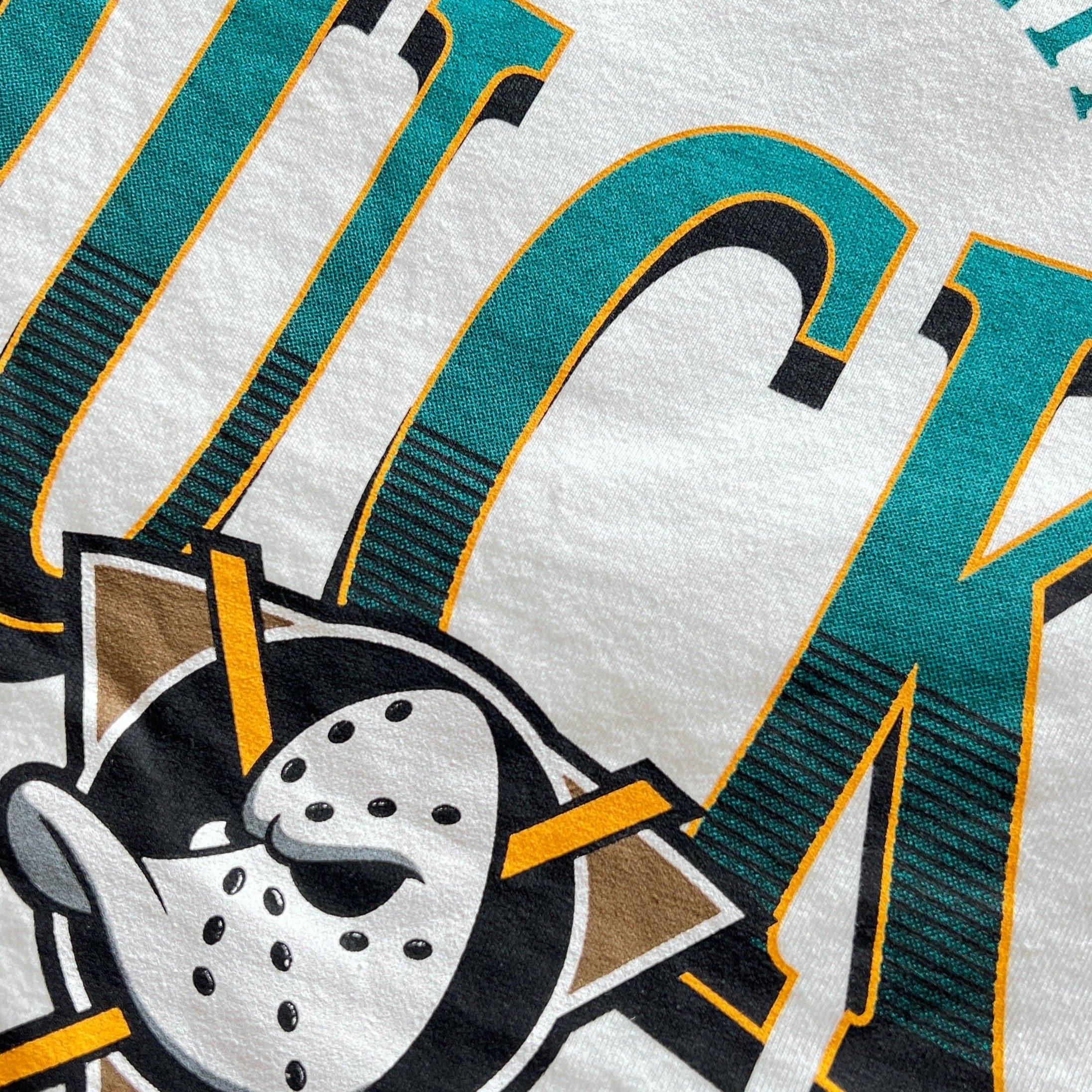 NHL Branded T-Shirts Anaheim Mighty Ducks NHL State Arch Vintage T-Shirt - Vintage White