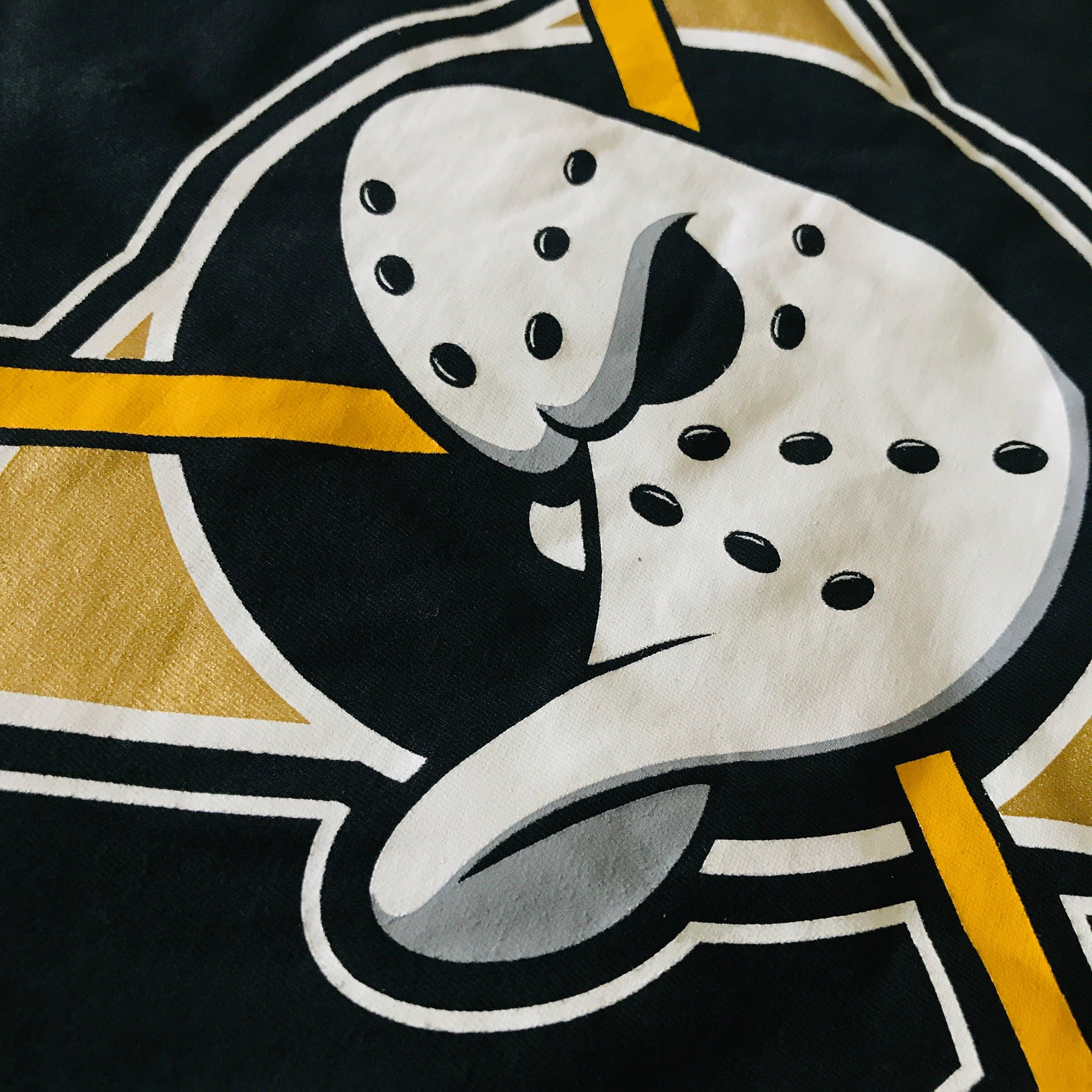 NHL Branded T-Shirts Anaheim Mighty Ducks NHL Team Logo T-Shirt - Black