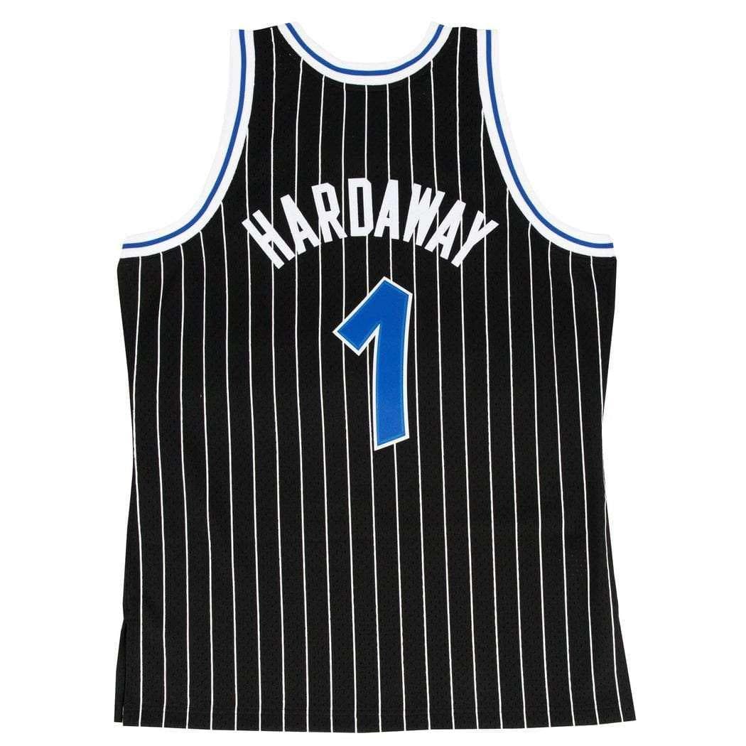 Mitchell And Ness Jerseys Anfernee Hardaway Orlando Magic Mitchell & Ness NBA Swingman Jersey - Black