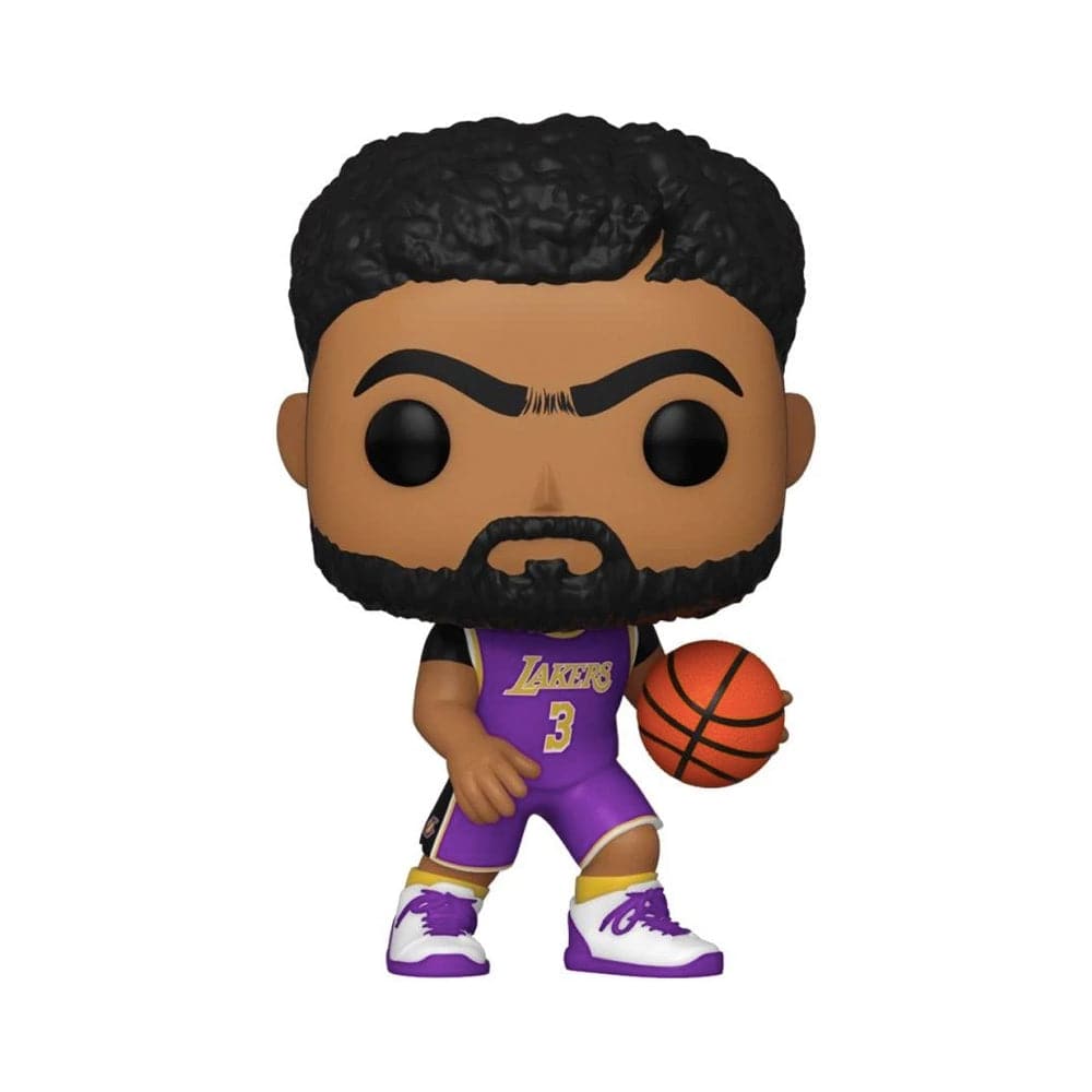 Funko Figures Anthony Davis Los Angeles Lakers Funko NBA Pop 3.75" 120 Figure - Purple