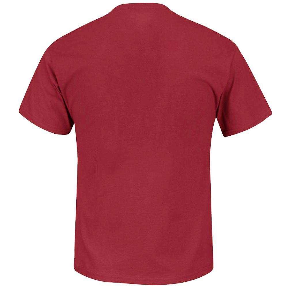 Majestic Athletic T-Shirts Arizona Cardinals Majestic NFL Critical Victory T-Shirt - Cardinal