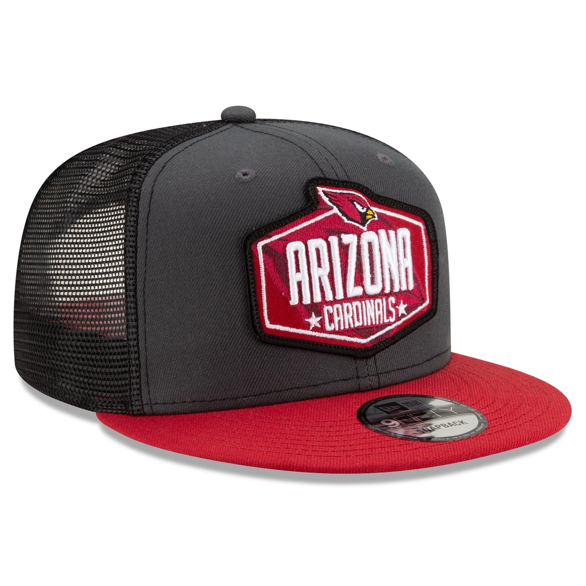 New Era Caps Arizona Cardinals New Era 2021 NFL Draft 9FIFTY Snapback Hat - Graphite