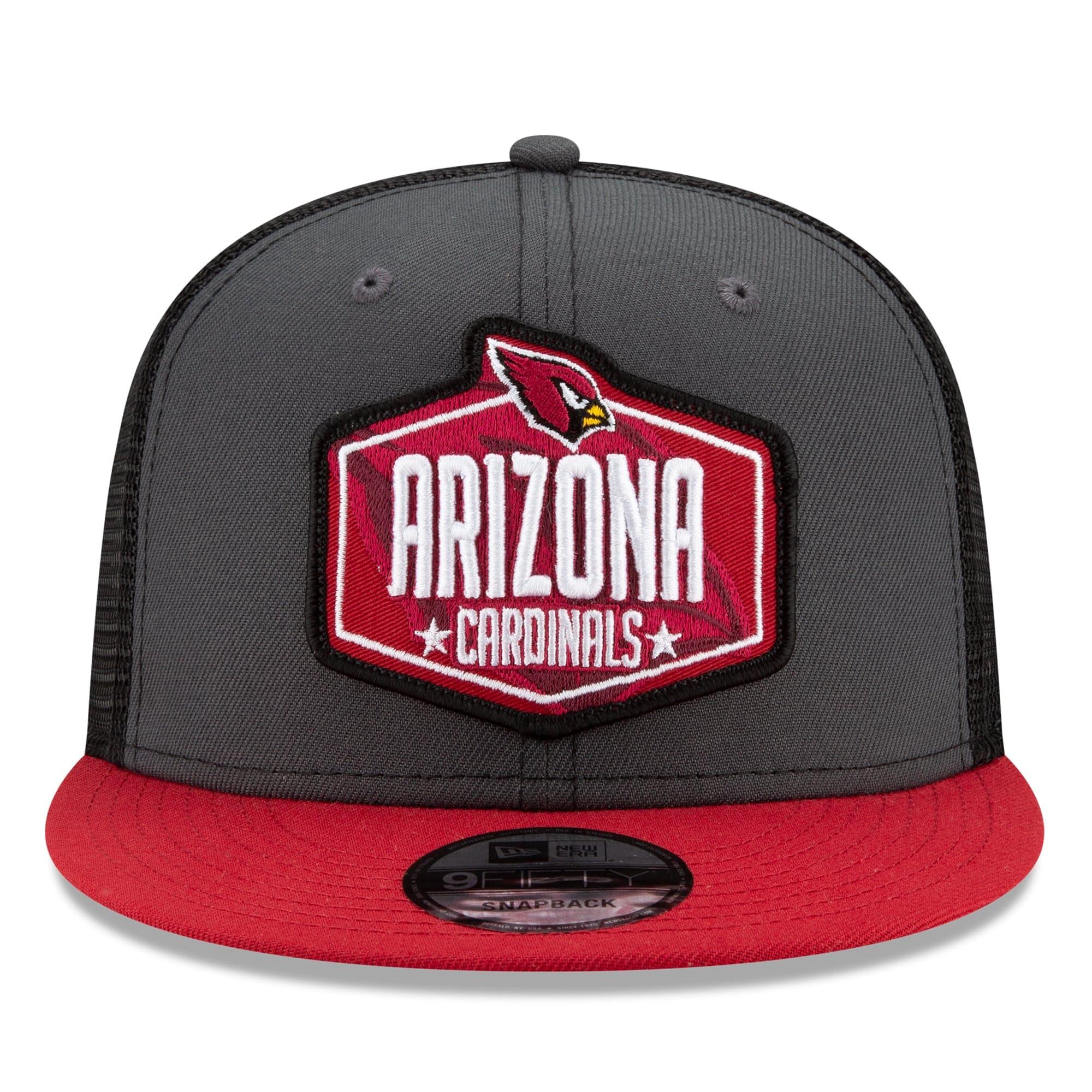 New Era Caps Arizona Cardinals New Era 2021 NFL Draft 9FIFTY Snapback Hat - Graphite