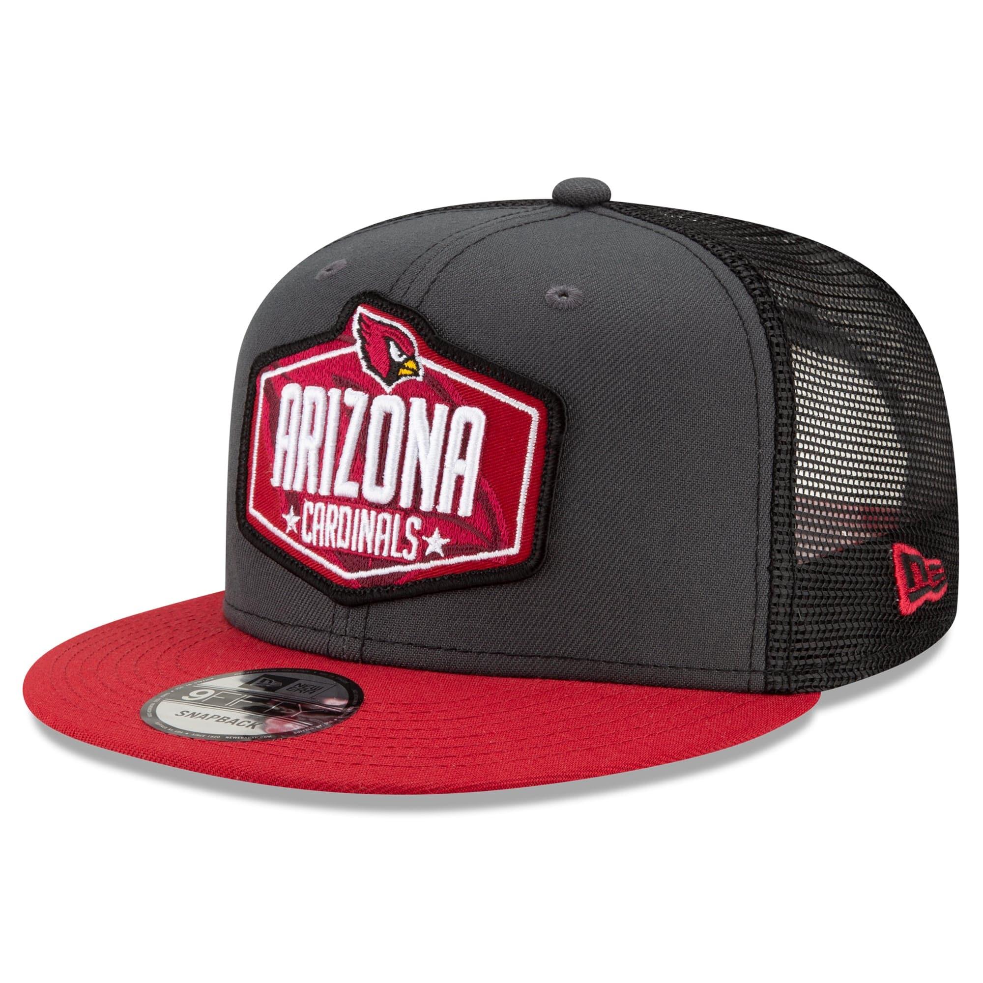 New Era Caps Arizona Cardinals New Era 2021 NFL Draft 9FIFTY Snapback Hat - Graphite