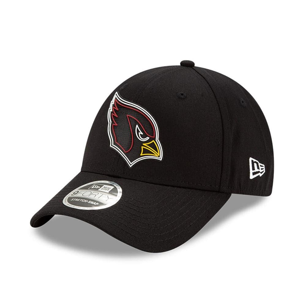 New Era Caps Arizona Cardinals New Era NFL 2020 Draft 9FORTY Stretch Snapback Curve Hat - Black