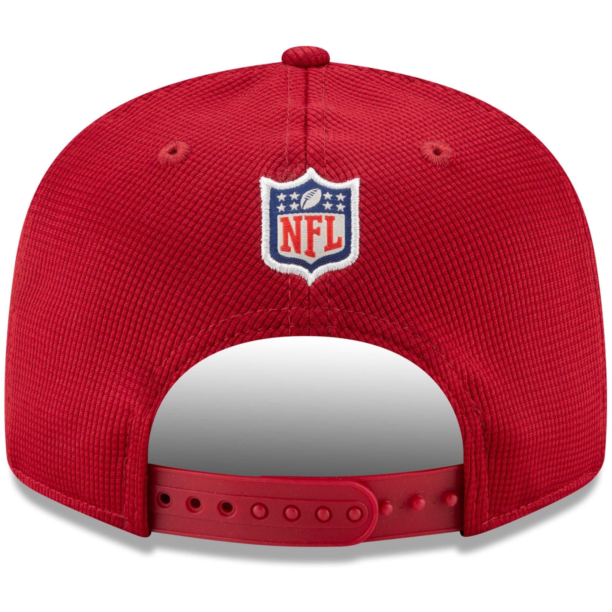 New Era Caps Arizona Cardinals New Era NFL 2021 Sideline Home 9FIFTY Snapback Hat - Dark Red