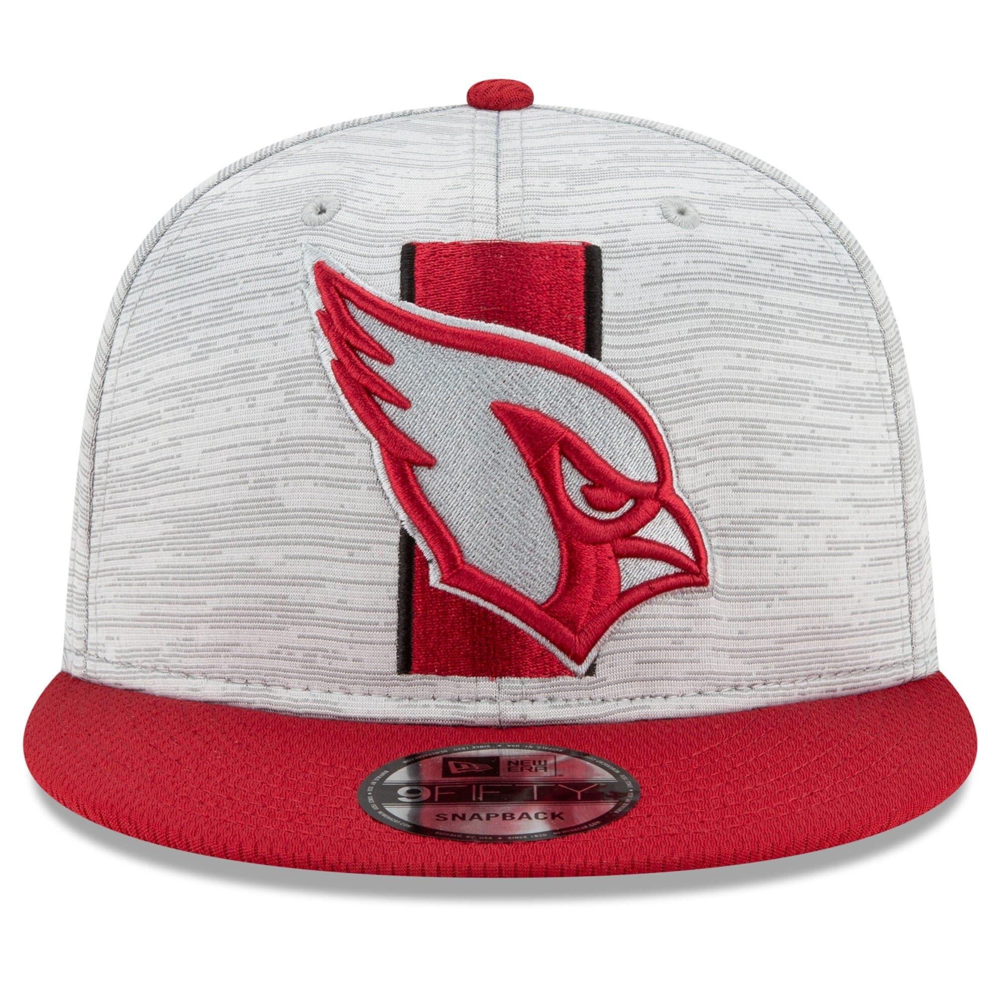 New Era Caps Arizona Cardinals New Era NFL 2021 Training Camp 9FIFTY Snapback Hat - Grey