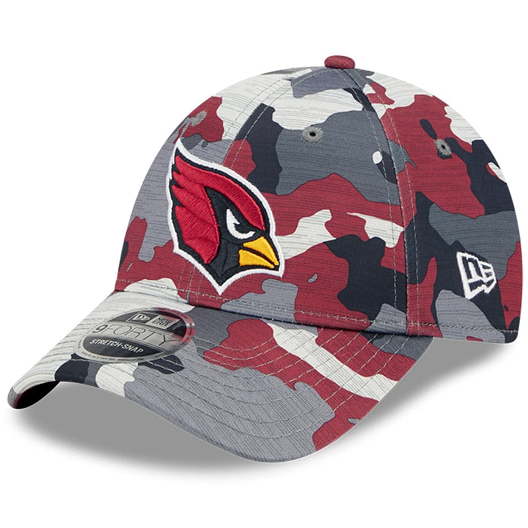 New Era Caps Arizona Cardinals New Era NFL 22 Training Camp 9FORTY Stretch Snap Hat - Camo