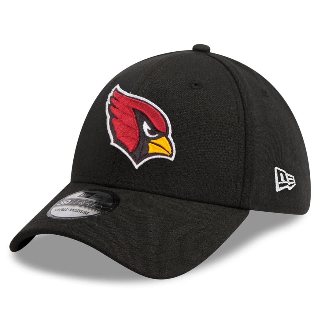 New Era Caps Arizona Cardinals New Era NFL Team 39THIRTY Flex Fit Curve Hat - Black