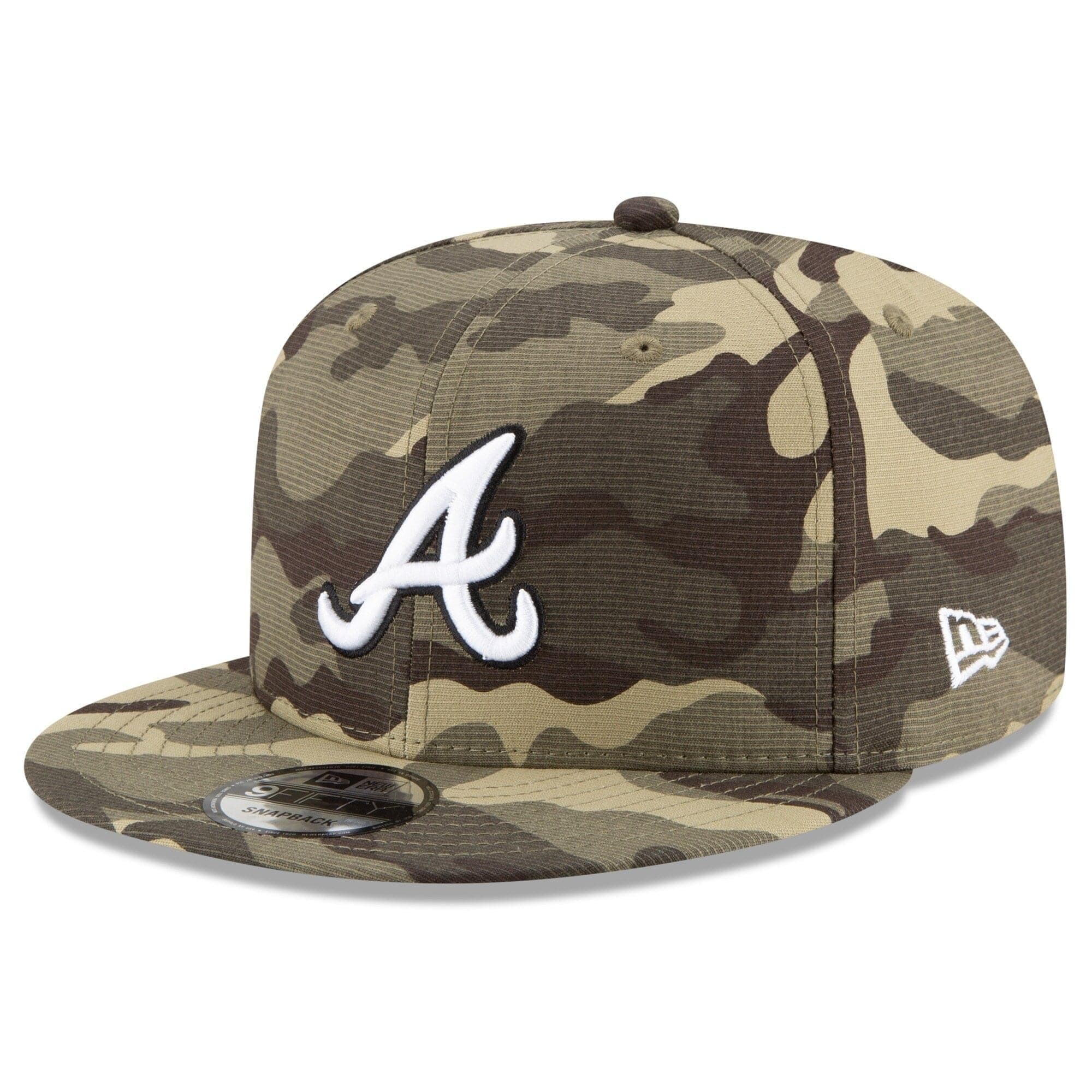 New Era Caps Atlanta Braves New Era MLB 2021 Armed Forces 9FIFTY Snapback Hat - Camo